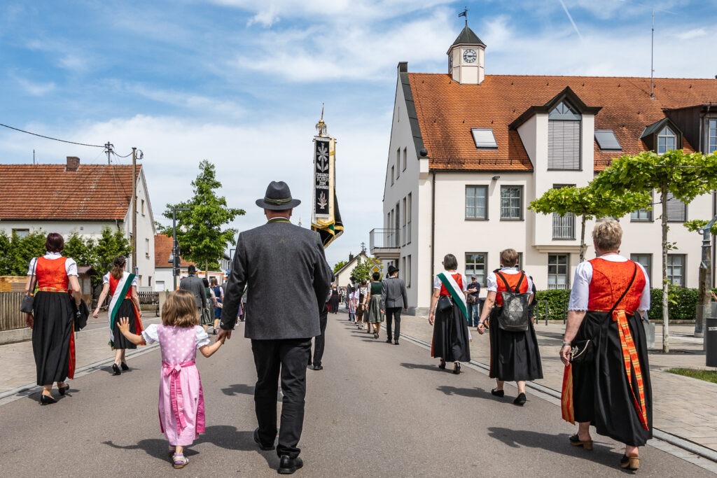 Teilnahme am Schützenfest in Asbach-Bäumenheim