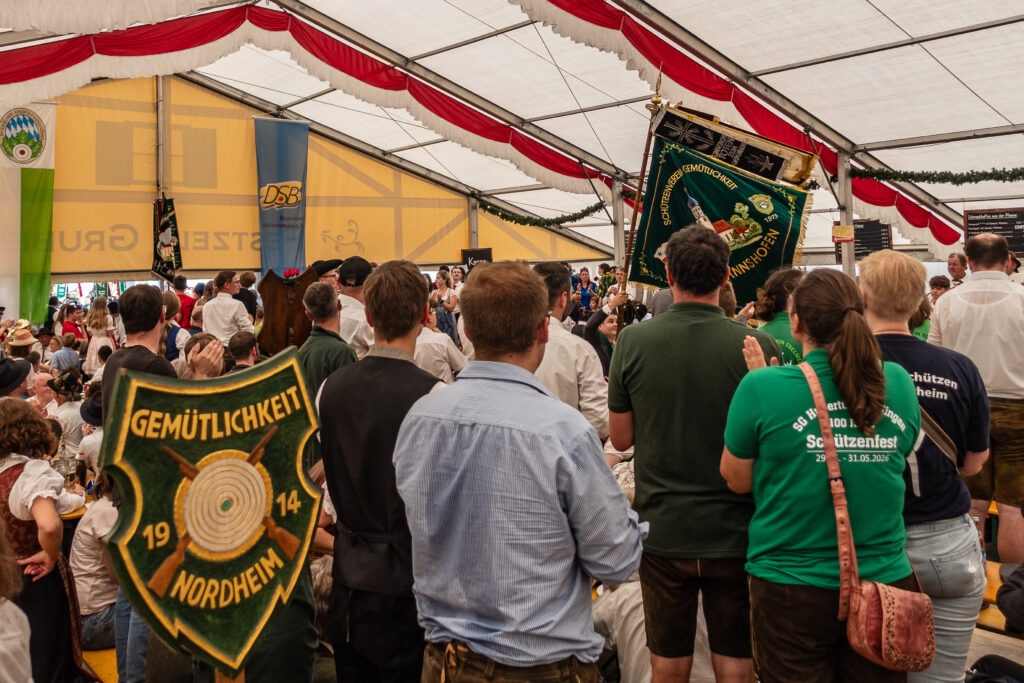 Teilnahme am Schützenfest in Asbach-Bäumenheim
